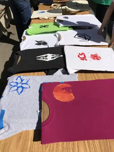 symbols on a shirt